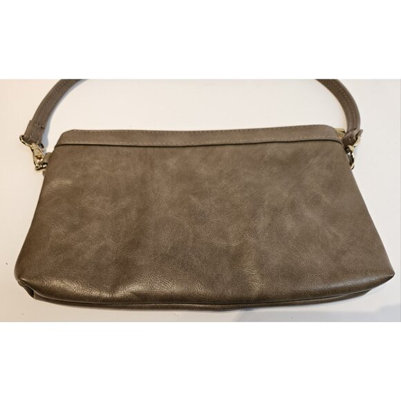 Timi & Leslie Small Purse Handbag Clutch Clay Gray EUC Classic - Picture 8 of 14